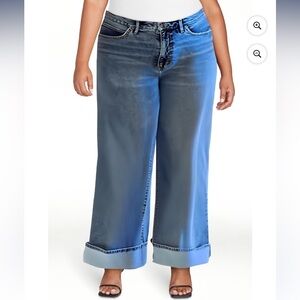 Jessica Simpson wide leg jeans